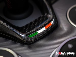 Alfa Romeo Giulia Shift Gate Trim Panel - Carbon Fiber - 2020+ - Feroce Carbon